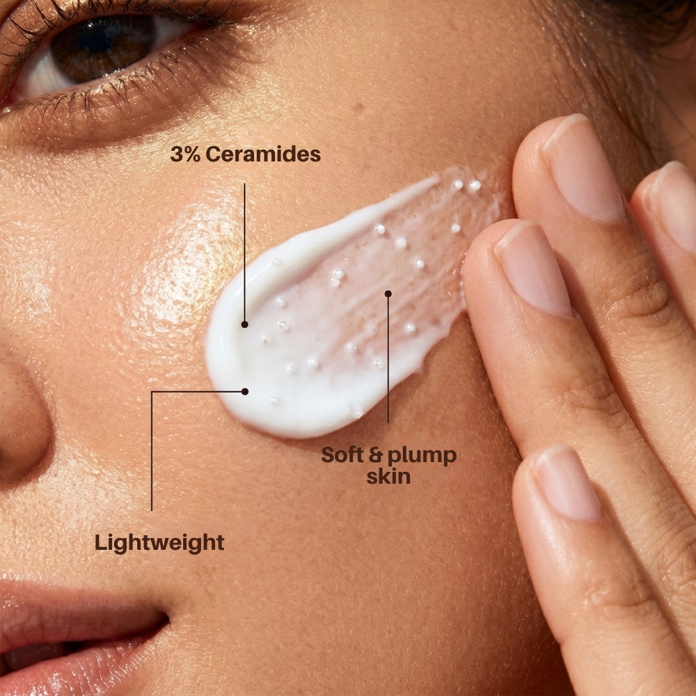 Barrier-Building Face Moisturiser With 3% Ceramide Beads