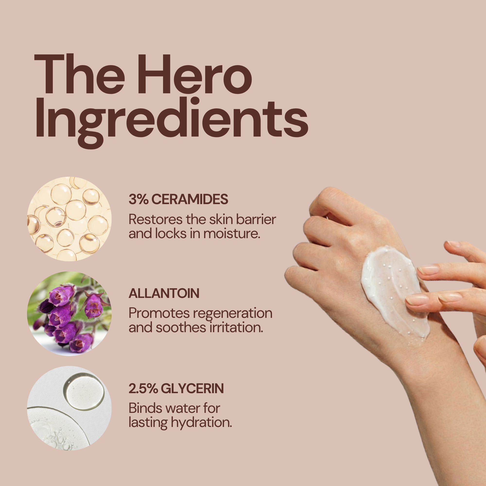 Barrier-Building Face Moisturiser With 3% Ceramides