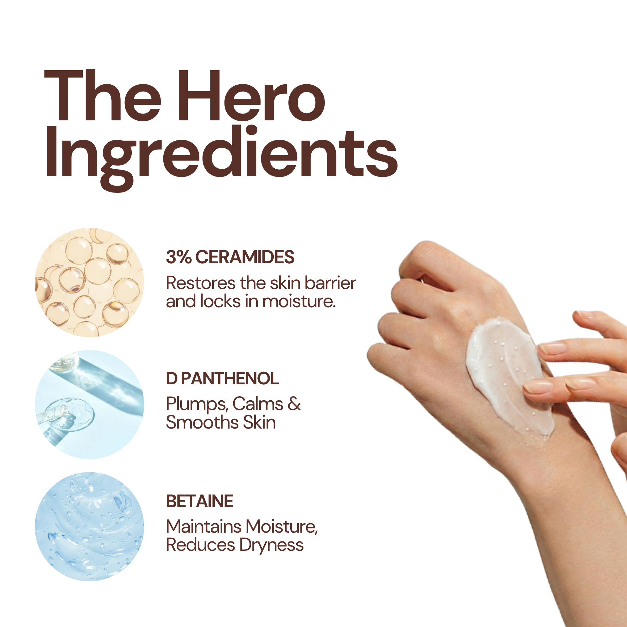 Barrier-Building Face Moisturiser With 3% Ceramide Beads